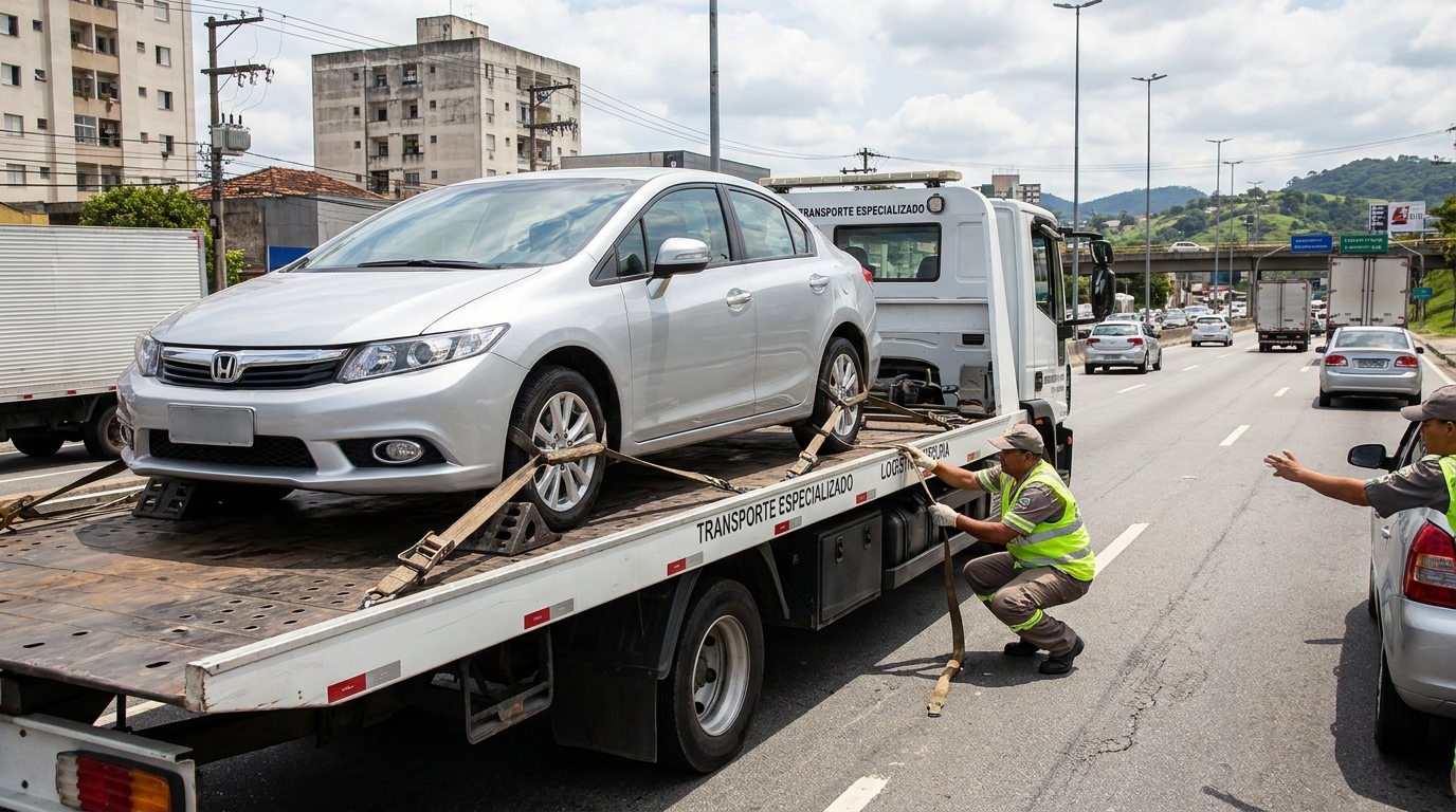 Transporte de Motocicletas no Centro, Vitória da Conquista‑BA